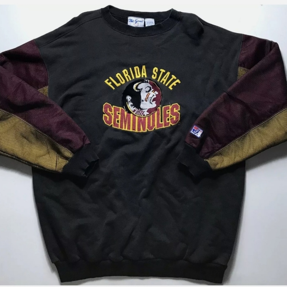 Vintage Florida state seminoles College Football The Game sweatshirt Size Large